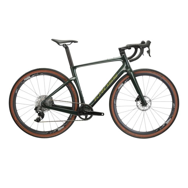 Bicicleta Gravel Kross Esker RS 3.0 28 inch verde SRAM Rival