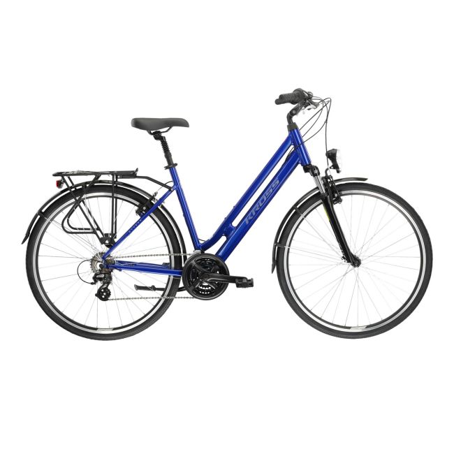 Bicicleta Urban Kross Sentio 2.0 28 inch albastra Shimano Altus
