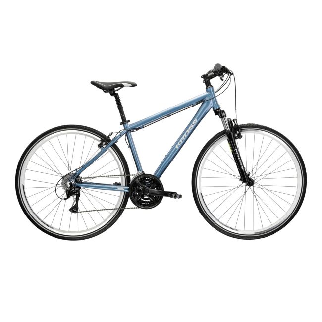 Bicicleta Trekking Kross Move 1.1 28 inch albastra Shimano Acera
