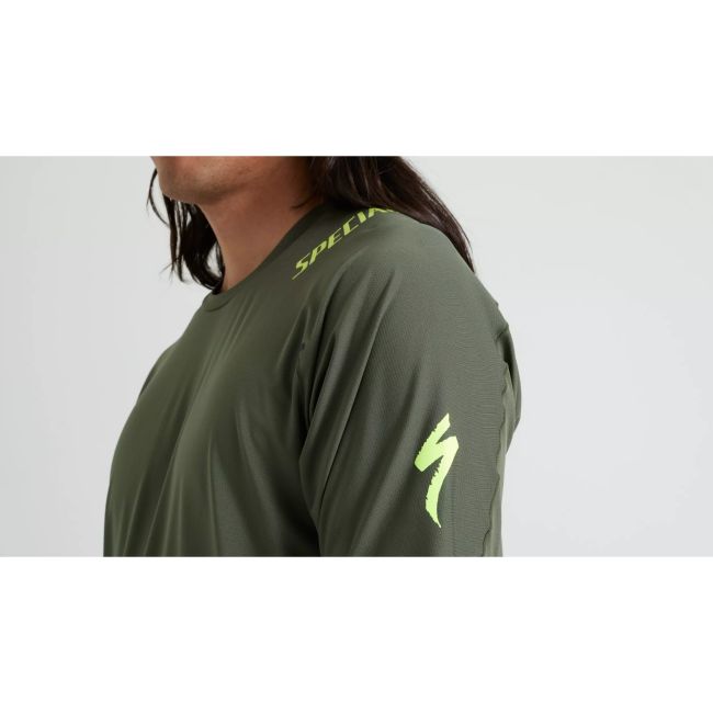 Tricou Ciclism SPECIALIZED Men's Trail Air (S/S) - Oak Green