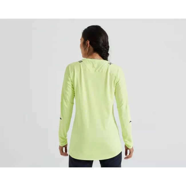 Tricou Ciclism SPECIALIZED Women's Trail Air (L/S) - Limestone