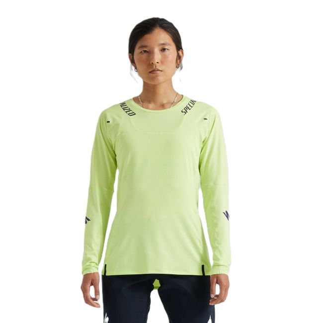 Tricou Ciclism SPECIALIZED Women's Trail Air (L/S) - Limestone