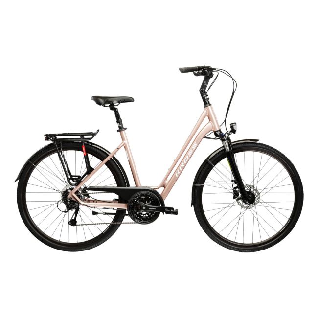 Bicicleta Urban Kross Sentio 4.0 28 inch roz Shimano Acera