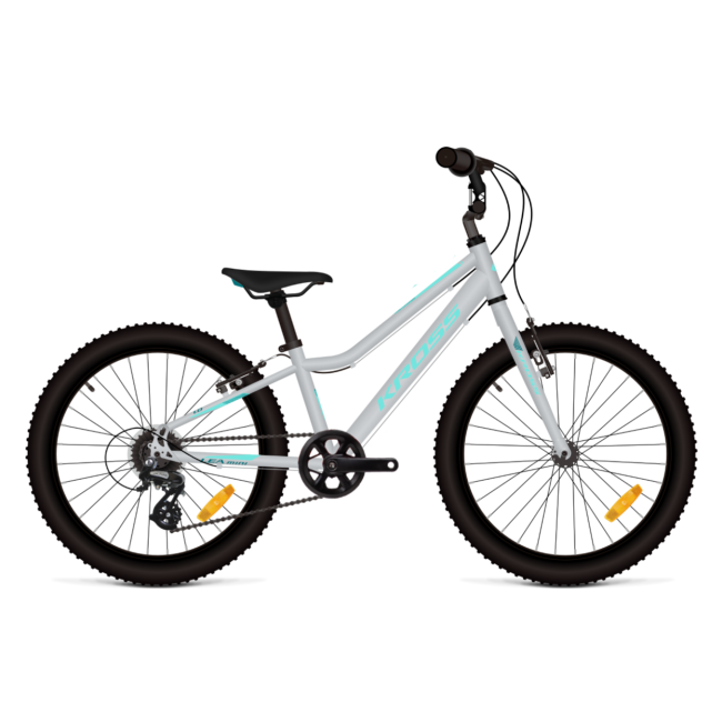 Bicicleta Copii Kross LEA Mini 1.0 20 inch argintie Shimano Tourney
