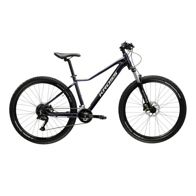 Bicicleta MTB Hardtail Kross LEA 5.0 27.5 inch bleumarin Shimano Cues