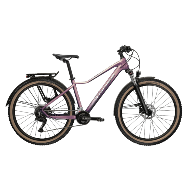 Bicicleta MTB Hardtail Kross LEA X200 EQ 27.5 inch roz Shimano Altus