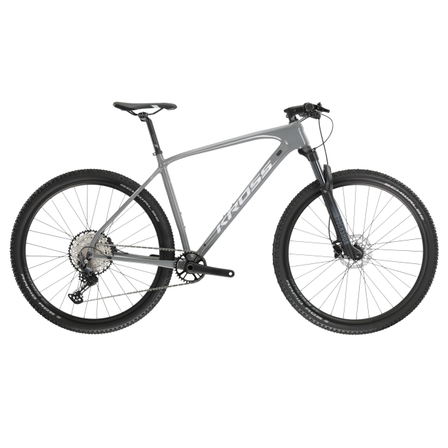 Bicicleta MTB Hardtail Kross Level 8.0 PP 29 inch gri Shimano Deore