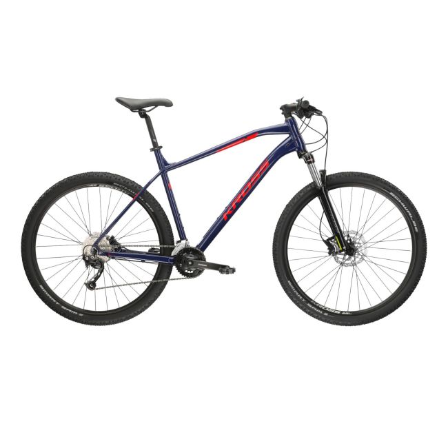 Bicicleta MTB Hardtail Kross Level 2.0 SM 29 inch bleumarin Shimano Alivio