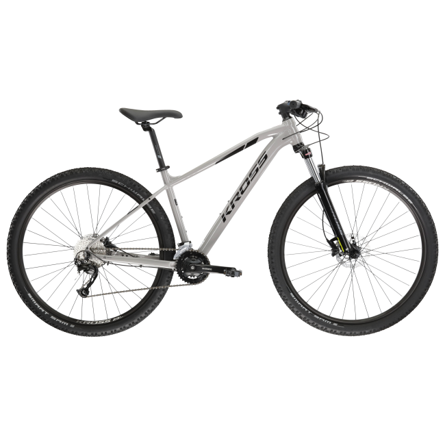 Bicicleta MTB Hardtail Kross Level 3.0 ALT SM 29 inch gri Shimano Alivio