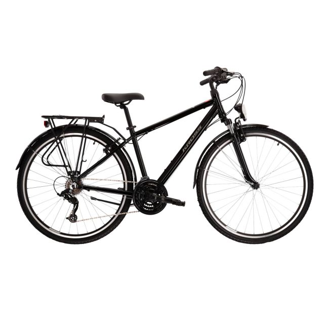 Bicicleta Trekking Kross Trans 1.0 SR 28 inch neagra