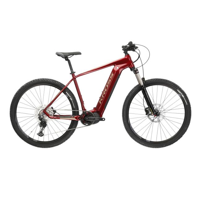 Bicicleta Electrica MTB Kross Level Boost 2.0 29 inch rosie Shimano Deore