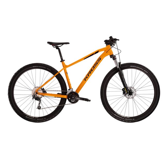 Bicicleta MTB Hardtail Kross Level 2.0 PW 29 inch galbena Shimano Alivio