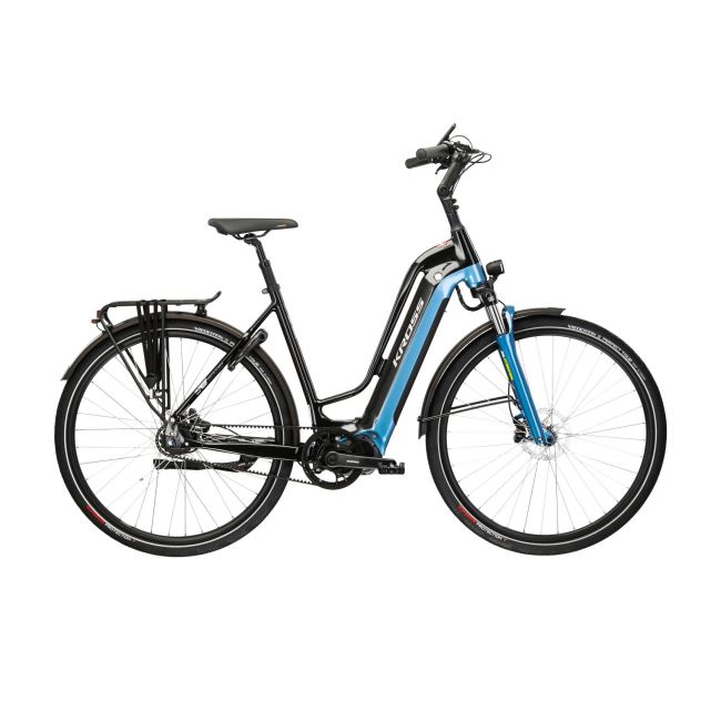 Bicicleta Electrica City Kross Sentio Hybrid 7.0 28 inch neagra Shimano