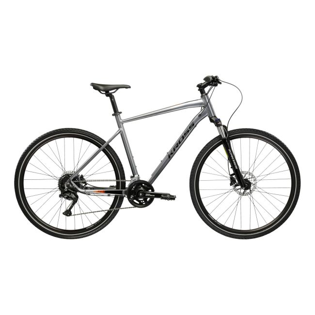 Bicicleta Trekking Kross Evado 5.0 28 inch gri Shimano Cues