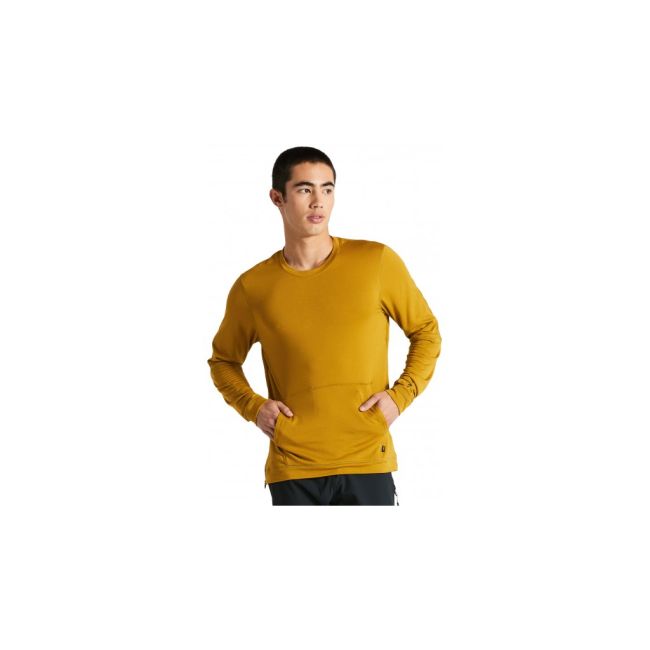 Tricou Ciclism SPECIALIZED Men's Trail (L/S) - Harvest Gold