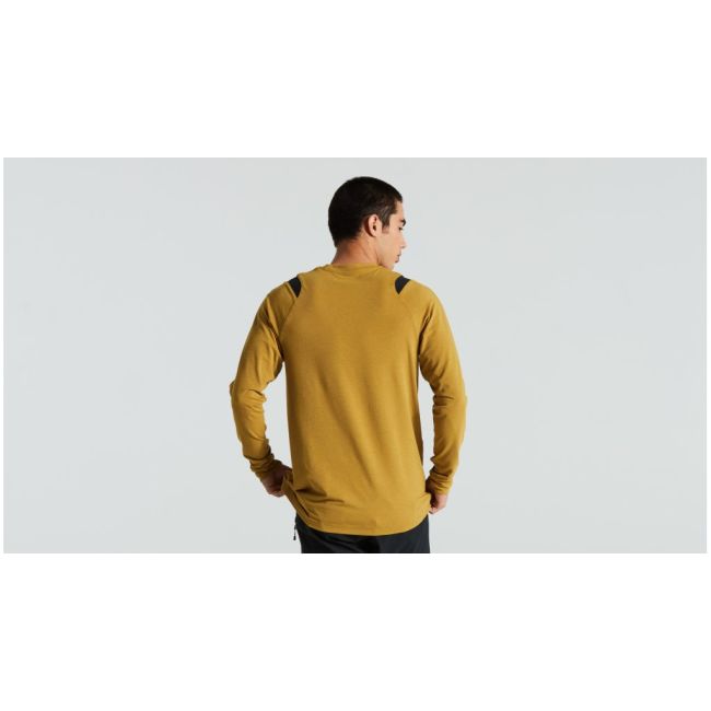 Tricou Ciclism SPECIALIZED Men's Trail (L/S) - Harvest Gold
