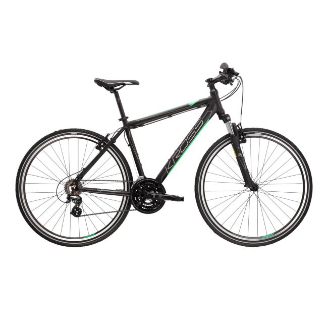 Bicicleta Trekking Kross Evado 2.0 28 inch neagra Shimano Altus