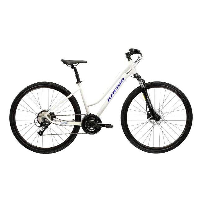 Bicicleta Trekking Kross Evado 4.0 28 inch gri Shimano Acera