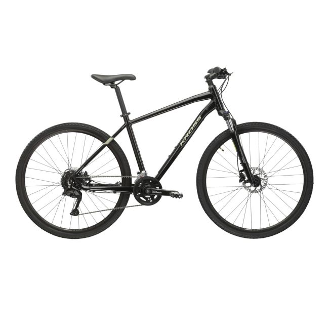 Bicicleta Trekking Kross Evado 5.0 28 inch neagra Shimano Cues