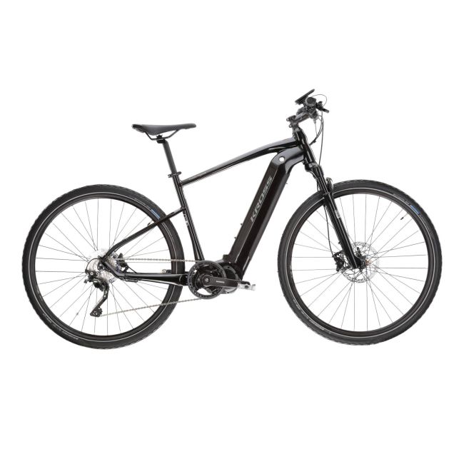 Bicicleta Electrica Cross Kross Evado Hybrid 6.0 28 inch neagra Shimano Deore xt