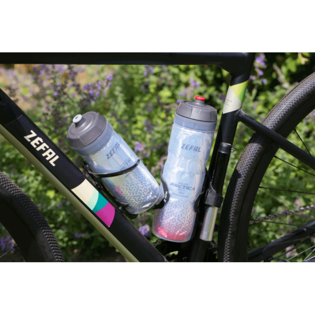 Zefal - bidon apa izolat termic Arctica 75, 750ml - transparent gri negru