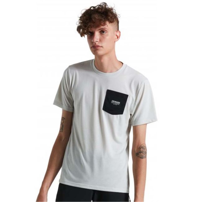 Tricou SPECIALIZED Men's Pocket SS - Dove Grey