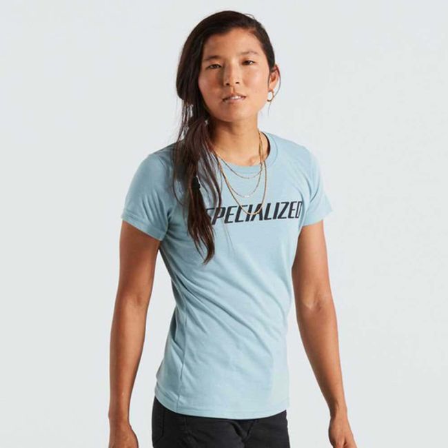 Tricou SPECIALIZED Women's Wordmark SS - Arctic Blue