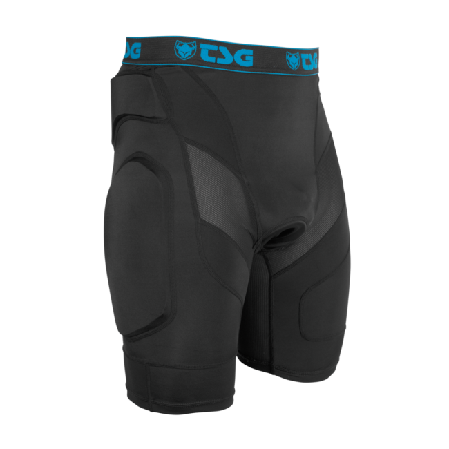 Pantaloni cu protectii TSG Mtb Crash Pant A - Black