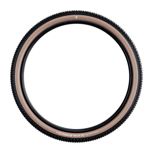 Cauciuc SCHWALBE Rick XC - 29x2.40 (62-622) Transparent Sidewall, Addix Speed 67EPI - Pliabil