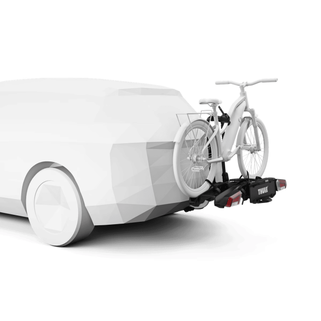 Suport biciclete THULE EasyFold 3 - 2 biciclete 13 pini - Black