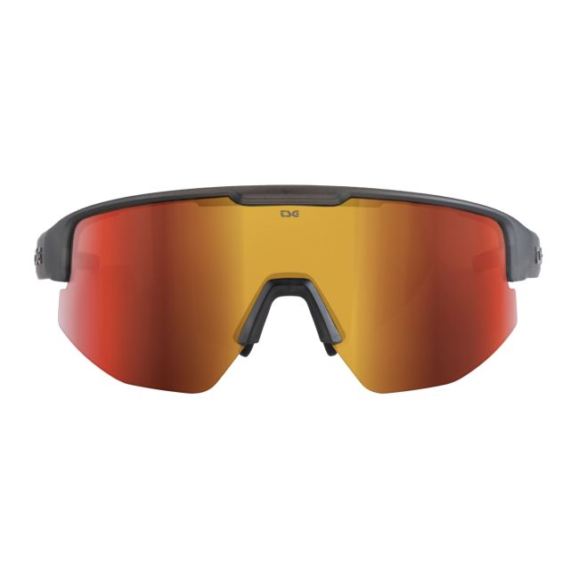 Ochelari Ciclism TSG Loam - Smoke Grey Clear cu Lentile Red Chrome