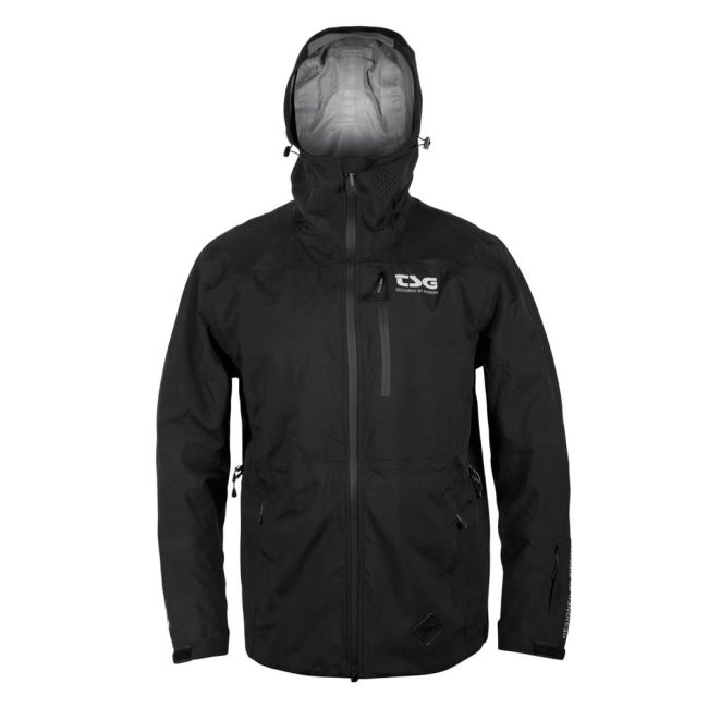 Jacheta Impermeabila Ciclism TSG Hybrid - Black