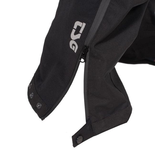 Pantaloni Ciclism cu Bretele TSG Hybrid - Black