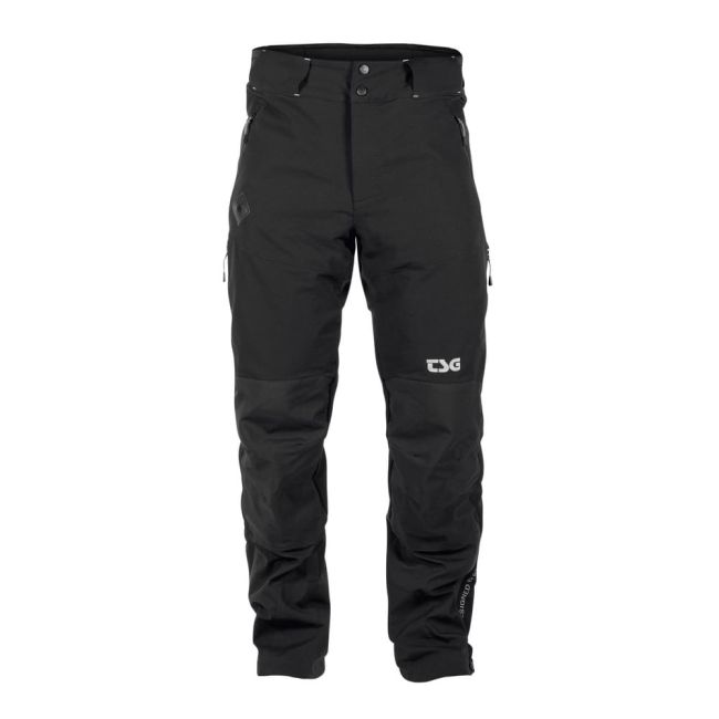 Pantaloni Ciclism cu Bretele TSG Hybrid - Black