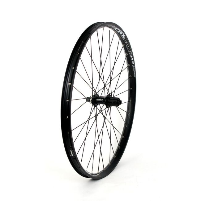 Roata Spate CROSSER X18 32H 27.5'' Thru-Axle - Frana disc (CenterLock) cu Butuc Shimano AFHMT400B OLD 142MM 8-11 viteze | capsata