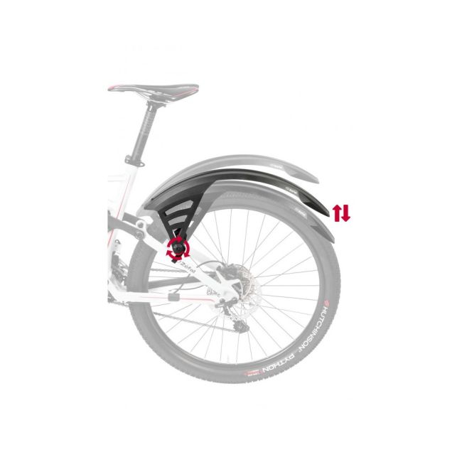 Aparatoare bicicleta ZEFAL Deflector RS75 | Spate