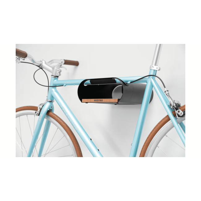 Suport de Perete Bicicleta CONTEC Bikeart Tube - Black/Walnut