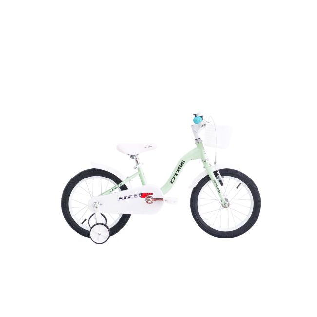 Bicicleta copii mtb CROSS Larisa Coaster Break 16 - Light Green | 4-6 ani