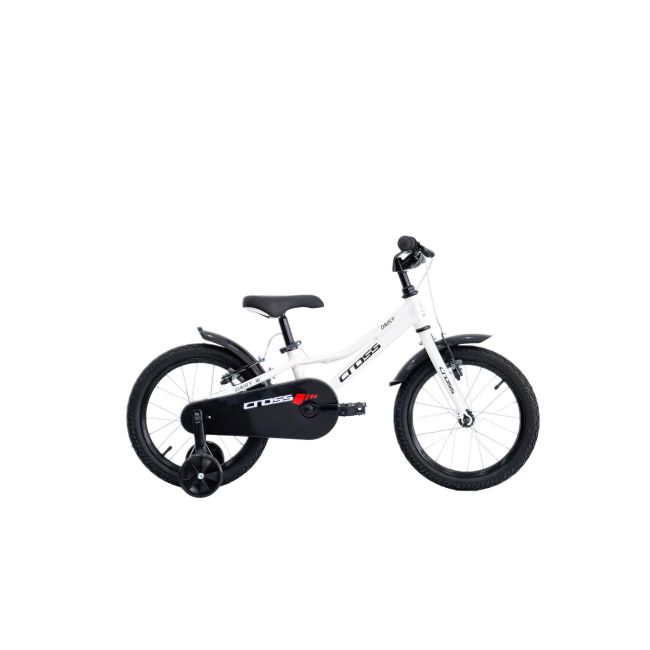 Bicicleta copii mtb CROSS Daisy 16 - White | 4-6 ani