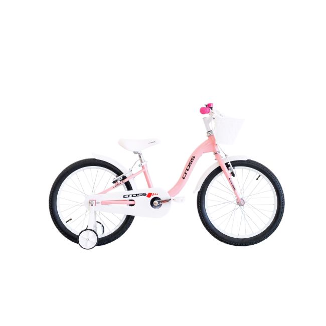 Bicicleta copii mtb CROSS Larisa V-Break 20 - Light Pink | 6-8 ani