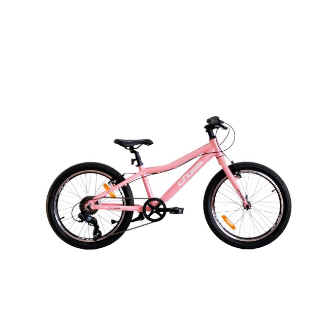 Bicicleta copii mtb CROSS Super Light 20 - Light Pink | 6-8 ani