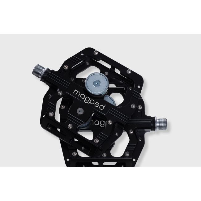 Pedale magnetice MAGPED Gravity 150N - Black