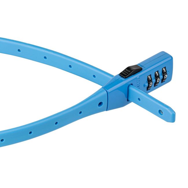 Antifurt Cablu KRYPTONITE Click Lock - 10mm/45cm - Blue
