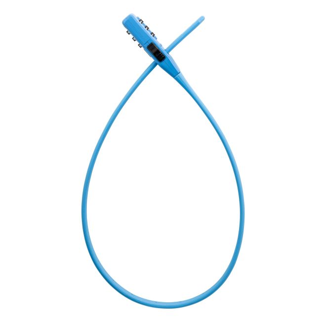 Antifurt Cablu KRYPTONITE Click Lock - 10mm/45cm - Blue