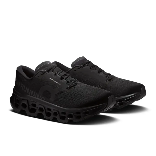 Pantofi alergare On Cloudmonster 3 - amortizare maximă - Black | Black