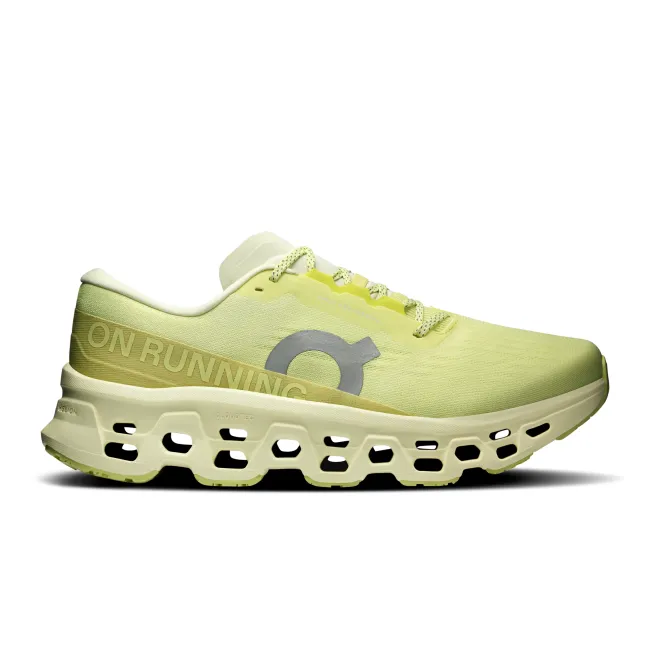 Pantofi alergare On Cloudmonster 3 - amortizare maximă - Limelight | Seedling