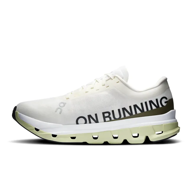 Pantofi alergare On Cloudflow 5 - bej Ivory | Linen | sosea