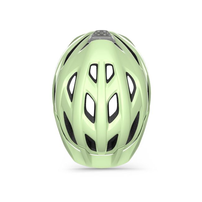 Casca ciclism MET Crossover - verde menta lucios
