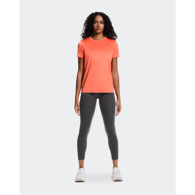 Tricou alergare On Core-T W - turcoaz Reef | ușor și versatil