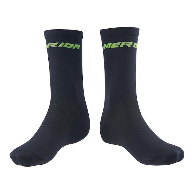Șosete Merida Race negru/verde S (37-39) (24cm) - 19201335